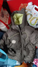 巴拉巴拉童装儿童羽绒服男女童外套冬装2025新款婴儿衣服保暖加厚泡芙羽绒 咖色小熊50860-白鸭绒 100 （充绒量83g 适合2-3岁） 实拍图