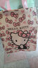 hellokitty卡通帆布包时尚包女手提袋可爱通勤百搭单肩上课大容量 粉色KT猫27*25cm 27.5*25cm 实拍图