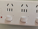 公牛（BULL）分控插座/插线板/插排/排插/接线板/宿舍家用桌面拖线板  3C认证  4位分控全长3米 独立开关 实拍图