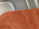 双枪乌金檀木整木菜板 百年龄砧板家用切菜案板抗菌实木菜板50*33*2.5 实拍图