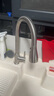 京东京造 厨房水龙头 抽拉式洗菜盆龙头 304不锈钢360°旋转冷热水3功能 实拍图