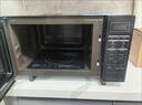 格兰仕（Galanz）变频微波炉烤箱一体机光波炉900瓦大功率速热家用23L大容量平板易清洁省电一级能效智能菜单烧烤 2026新升级彩膜BM1(S2) 实拍图