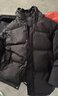 京东京造羽绒服男鸭绒加厚防寒工装面包服防泼水冬季外套短款 黑色 2XL 实拍图