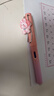 英雄（HERO）钢笔 369热可擦 明尖铱金学生练字三年级正姿签字钢笔（附加10支墨囊+4卡通配件） F尖 早春樱粉 实拍图