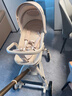 SMARTSTROLLER遛娃神器婴儿推车可坐可躺轻便折叠双向高景观0-6岁用宝宝溜娃车 香槟金(铝合金车架+3D舒适透气) 实拍图
