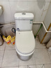 柯鲸 家用马桶坐便器大冲力超漩虹吸式静音连体座便器小户型抽水马桶 经济款  直冲式+大冲力 实拍图