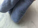 洁丽雅（Grace）7A级抗菌纯棉毛巾 柔软吸水新疆长绒棉洗脸巾2条装 蓝+咖 实拍图