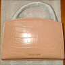CHARLES&KEITH鳄鱼纹凯莉包手提斜挎婚包包女包生日情人节礼物CK2-50270880-1 粉红色Pink S 实拍图