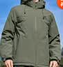 Dickies户外棉服男秋冬夹克外套上衣连帽防风保暖百搭登山服 龙灰 2XL 实拍图