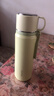 苏泊尔（SUPOR） 保温杯316L不锈钢大容量水杯学生保温杯男女士车载户外便携杯子 嫩芽绿【把手款】520ML 实拍图