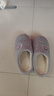 大嘴猴（paul frank）棉拖鞋男情侣时尚简约厚底家居保暖冬季拖鞋PF6661灰色280 实拍图