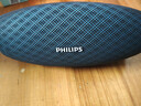 飞利浦（PHILIPS）BT6900音乐小号角 便携式无线蓝牙音箱低音炮音响播放器电脑桌面户外布艺hifi防水宝石蓝 实拍图