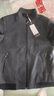 恒源祥夹克外套男士秋冬季新款中年爸爸装保暖厚款立领棉服 灰色 XL 晒单实拍图