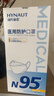 海氏海诺N95级医用防护口罩 灭菌级 柳叶形独立包装30支/盒成人独立包装 实拍图