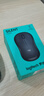 罗技（Logitech）M220 轻音鼠标 无线鼠标 办公鼠标 对称鼠标 带无线微型接收器 灰黑色 实拍图