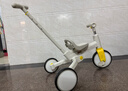 babycare儿童三轮车宝宝遛娃神器平衡脚踏车多功能滑步手推车五合一橡皮粉 实拍图
