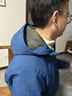 美津浓（MIZUNO）户外夹克男连帽梭织透气情侣锋衣加绒加厚加棉外套男上衣 实拍图