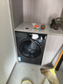 美菱直驱变频电机蓝氧如手洗全自动滚筒洗衣机洗烘一体巴氏除菌除螨洗空气洗桶自清洁一级能效超薄嵌入 LRS1H100D 洗烘一体 10kg 天池岩灰 实拍图