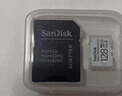 闪迪（SanDisk）128GB TF（MicroSD）4K内存卡 行车记录仪 监控摄像头专用 循环录制10,000小时 高耐用存储卡 实拍图