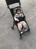semmook轻便溜娃神器婴儿推车口袋推车可登飞机旅行车遛娃神器一键收车 星耀黑 实拍图