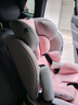Heekin德国 儿童安全座椅汽车用0-4-12岁婴儿宝宝360度旋转ISOFIX硬接口 时尚粉(ISOFIX+360度旋转) 实拍图