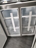 美的（Midea） 531大容量双系统双循环对开十字四开门风冷无霜一级能效变频家用505升电冰箱 【双系统十字】谷雨灰 实拍图