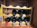 乐盛图红酒架家用红酒展示架客厅葡萄酒收纳架三层可放12瓶红酒LC459 实拍图
