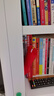 豫正家用书架2.4m七层家庭图书馆书架落地多层钢制学生宝宝图书架 珍珠白7层单面2.4m高0.9m主架 实拍图