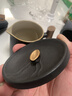 京东京造  旅行茶具 便携旅行茶具茶杯户外茶具整套黑陶舟山 一壶四杯 实拍图