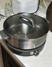 美的（Midea）0涂层电火锅不锈钢火锅专用锅分体可拆全钢速沸电火锅电热锅多功能锅6.5L电煮锅多用途锅HGS30G1 实拍图
