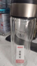 【京东物流配送】高硼硅双层玻璃杯大容量泡茶杯水杯子茶水分离杯 【双层加厚】茶杯350ml1只 实拍图