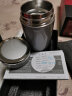 希诺（HEENOOR） 希诺保温杯男女士大容量商务水杯带茶漏过滤茶杯不锈钢办公泡茶 XN-3010铂金色 360ml 实拍图