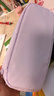 得力（deli）幽幽家族联名学生笔袋 双层收纳大容量铅笔文具盒 可爱卡通高颜值多功能 男女孩礼物紫色开学必备 实拍图
