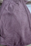 红豆居家红豆绒发热320g双面绒无痕秋衣秋裤女保暖内衣 石楠紫 L 实拍图