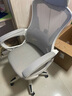 锦汐 电脑椅家用办公椅子靠背人体工学椅学习转椅老板座椅游戏电竞椅 【后躺+乳胶】白框灰网-店长推荐 实拍图