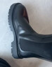 井迈【牛皮】切尔西靴男靴英伦风马丁靴高帮皮鞋烟筒靴潮秋冬加绒靴子 黑色高帮217【四季款】 42 皮鞋码（=运动鞋43） 实拍图