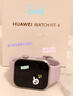 华为HUAWEI WATCH FIT 4 风信紫氟橡胶表带华为运动智能手表超轻薄大屏潮流运动蓝牙通话睡眠监测fit4 实拍图