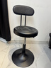 全品屋吧台椅高脚凳子现代简约酒吧椅家用升降椅子商用收银前台转椅吧凳 黑色【烤漆底盘38.5CM】 矮款【升降范围39-54CM】 实拍图