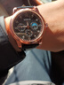 正品男士手表高档休闲石英表简约气质男表皮带高颜值罗马时尚腕表 军团款 实拍图