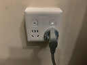 良工（lengon）86型转换插座插头/插座转换器/一转多插座扩展/多功能插座/无线插板/插线板/插排扩展器 N322 实拍图