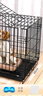 宠乐乖（CHONGLEGUAI）狗笼猫笼狗笼子中小型犬带厕所幼犬折叠便携猫笼子猫咪兔笼850ZG 实拍图