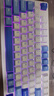 联想（Lenovo）GK10 98W无线蓝牙三模机械键盘 RGB背光 全键热插拔 笔记本电脑游戏办公通用 极光系列 天空蓝茶轴 实拍图
