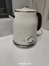 美的艺术家复古电热水壶烧水壶56段精准控温48H保温恒温水壶316L不锈钢电水壶自动断电 1.6L 2025新款 实拍图