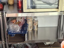 三只猩猩不锈钢厨房置物架落地不锈钢置物架厨房收纳架货微波炉架储物架柜 豪华加粗加厚 长70宽30高80三层 实拍图