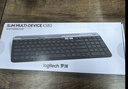 罗技（Logitech）时尚系列 K580 键盘 蓝牙键盘 办公键盘 无线键盘 便携超薄键盘 笔记本键盘 平板键盘 星空灰 实拍图