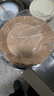 空气炸锅纸盘家用吸油纸垫食物烤箱烘焙硅油纸锡纸烧烤工具盘烤盘 空气炸锅纸100只装 实拍图