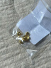 御邪足金999光面算盘珠隔断珠黄金垫片DIY手串手链金配饰 算盘珠:约0.03g 实拍图
