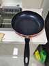苏泊尔（SUPOR）平底锅不粘煎锅炒菜锅牛排锅烙饼小锅家用锅身加深 带锅盖【电磁炉燃气通用】 28cm 实拍图