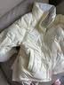 森马（Semir）羽绒服女肌理条纹学院风2025冬立领宽松插肩袖面包服109725113020 实拍图
