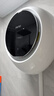小吉（MINIJ）3kg壁挂洗衣机迷你滚筒洗烘一体防跌落变频母婴洗衣机一级能效小水滴 【标准洗烘】V2-ZB珍珠白 实拍图